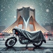 تصویر چادر موتور سیکلت رویال اسپرت مدل ضدآب مناسب برای یاماها R3 