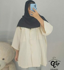 تصویر مانتو دانشجویی سایز ۴۶ 