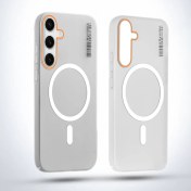 تصویر قاب نازک مگ‌سیف سامسونگ مدل A55 با قابلیت شارژ بی‌سیم 