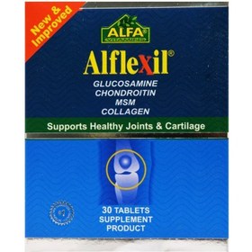 تصویر قرص آلفلکسیل آلفا ویتامینز 60 عددی ALFA Vitamins Alflexil 60Tab