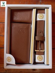 تصویر ست کیف کمربند و جا کارتی 