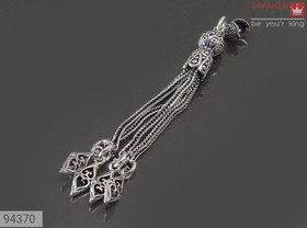 تصویر کرکوش نقره فاخر کد 94370 