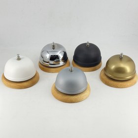 تصویر زنگ بار زیر چوبی 