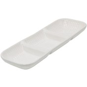 تصویر اردو خوری سفید مدل دنیز کد 1080 کائولین KAOLIN 