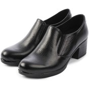 تصویر کفش پاشنه بلند چرم طبیعی زنانه شیما مدل 216w 