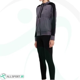 تصویر ست گرمکن و شلوار زنانه آدیداس اسپرتینیس کاستیومس Adidas Sportinis kostiumas Tight Hoody Suit AB4928 