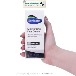 تصویر کرم مرطوب کننده صورت و گردن سري کيت 50 ميلی گرم Sericate Moisturizing Face Cream For Normal And Dry Skin 50 Ml