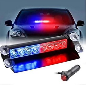 تصویر چراغ پلیسی استیکو مدل FX-57R/B با ۸ لنز 