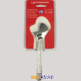 تصویر آچار فرانسه روتنبرگر سایز 8 اینچ Adjustable Wrench Rothenberger Model RO 70442 Size 8 INCH