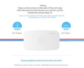 تصویر رله هوشمند Wi-Fi GeekLink 