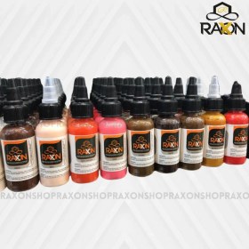 تصویر رنگ تمرینی تاتو راکسون 