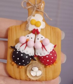 تصویر مگنت تخته مرغ مگنت رو یخچالی