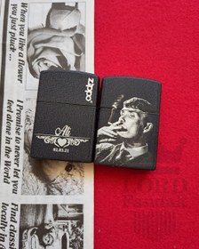 تصویر فندک zippo گازی 