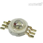 تصویر پاور ال ای دی RGB توان ۳ وات ۶ پایه 