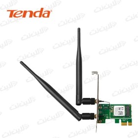 تصویر کارت شبکه دوبانده PCI Express تندا مدل Tenda E12 Tenda E12 dual band PCI Express network card