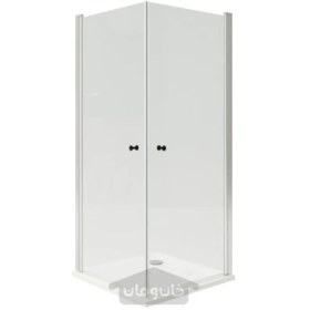 تصویر کابین دوش با 2 درب / سینی ایکیا مدل IKEA OPPEJEN / FOTINGEN تحویل 29 روزه IKEA OPPEJEN / FOTINGEN