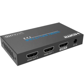 تصویر اسپلیتر 2 پورت HDMI ورژن 2.0 فرانت مدل FN-V212 FARANET FN-V212 HDMI Splitter V2.0 2 Port