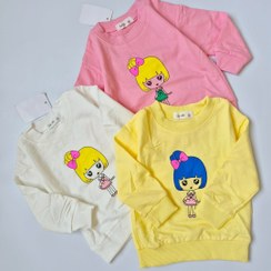 تصویر بلوز دورس بچگانه طرح دختر وارداتی 