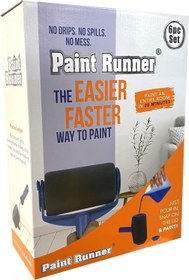تصویر غلطک نقاشی بدون چکه و پاشش Paint Runner مدل ۶ تکه | آمازونیکس 