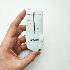 تصویر ریموت 4 کانال مجزا سلایت 4 channel remote control sollight