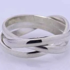 تصویر انگشتر نقره R0132 