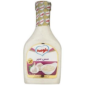 تصویر سس سیر 400گرم دلوسه 