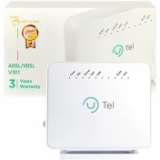 تصویر مودم روتر یوتل VDSL/ADSL Plus بی سیم مدل V301 