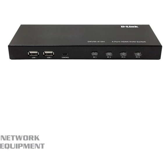 خرید و قیمت سوئیچ 4 پورت KVM دی لینک مدل D-Link DKVM-410H | ترب