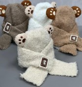 تصویر شال و کلاه تدی52 