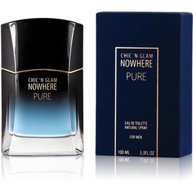 تصویر ادکلن مردانه Nowhere Pure چیکن گلام حجم 100 میل 