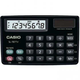 تصویر ماشین حساب مدل SL-787TV کاسیو ا Casio SL-787TV calculator Casio SL-787TV calculator