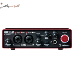 تصویر کارت صدا Steinberg UR22C Red 