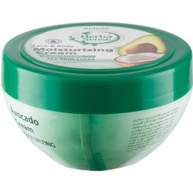 تصویر کرم مرطوب کننده صورت و بدن نارگیل و آووکادو Ardene Herba Sense Ardene Herba Sense Coconut And Avocado Moisturizing Cream For Face And Body 150ml