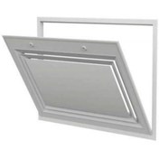 تصویر دریچه بازدید داکت اسپلیت گل سقفی لولایی Split duct inspection valve