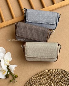 تصویر کیف دوشی دخترانه کنفی 