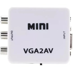 تصویر مبدل VGA به AV وی نت مدل V-COVGA2AVM 