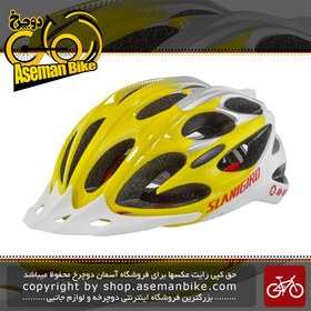 تصویر کلاه دوچرخه سواری اسلانجیرو مدل سی 12 سایز دور سر 58 الی 60 Slangiro C12 Bicycle Helmet 58 to 60 