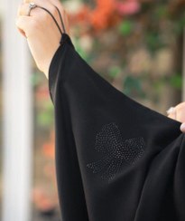 تصویر چادر عربی اصیل نگین پخش کرپ رویال 