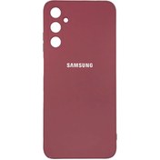 تصویر گارد سیلیکونی اورجینال گوشی سامسونگ مدل A05s - زرد Original silicone guard for Samsung A55 phone