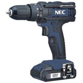 تصویر دریل پیچ گوشتی شارژی چکشی لیتیوم ۱۶۱۸ screwdriver 18 V NEC