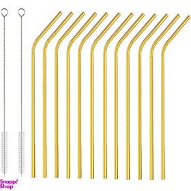 تصویر نی شربت خوری مدل str مجموعه 14 عددی 