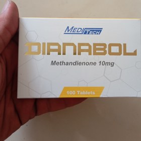 تصویر قرص دیانابول مدیتک ۱۰۰ عددی ۱۰ میلی گرم 
