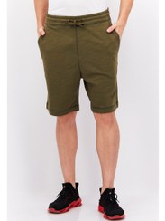 تصویر شلوار کوتاه ساده مردانه، زیتونی برند esprit Men Plain Basic Short, Olive