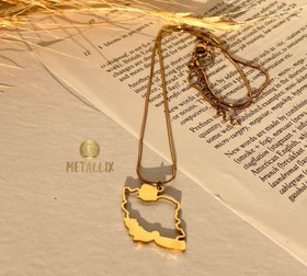 تصویر گردنبند ایران استیل 