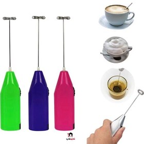 تصویر همزن قهوه دستی باطری خور 