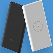 تصویر پاور بانک وایرلس شیائومی ظرفیت 10000 میلی آمپر مدل WPB15Z Xiaomi wireless power bank 10000 mAh model WPB15Z