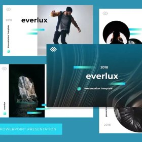 تصویر قالب پاورپوینت فشن و مد لباسEverlux 