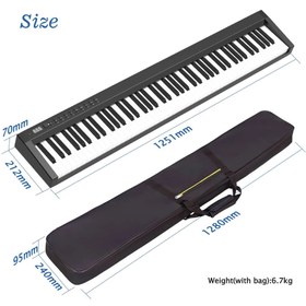 تصویر پیانو دیجیتال کونیکس مدل PH88C 