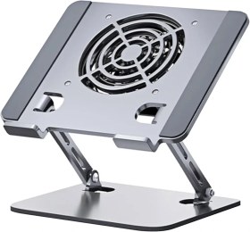 تصویر پایه خنک کننده لپ تاپ Lukione مدل lu-017 Lukione Aluminum Laptop Stand