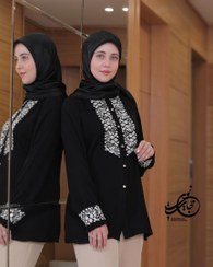 تصویر شومیز مجلسی صدف 